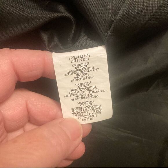 Betsy & Adam Taffeta Blue Party Dress - Picture 5 of 10